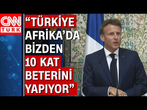 Macron, Türkiye'yi Afrika'da sömürgeci ve emperyalist güç olmakla suçladı!