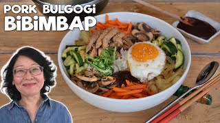 Pork Bulgogi Bibimbap | Crispy Rice, Bold Flavors, Healthy & So Satisfying! 🍚🔥