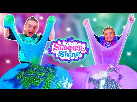 SLIME de SHIMMER and SHINE!! Las Ratitas!! SaneuB