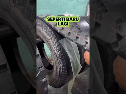 Trik berhemat dengan menggunakan ban vulkanisir