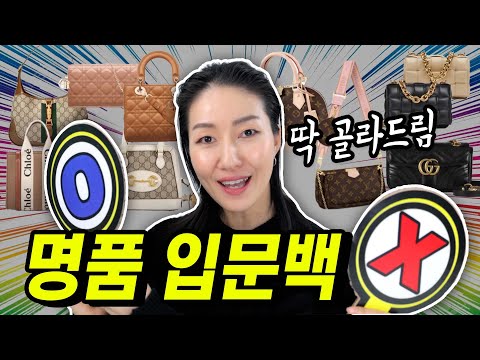 명품 입문백👜이런건 사지마🚫꼭 사야겠다면 이런걸로잉~
