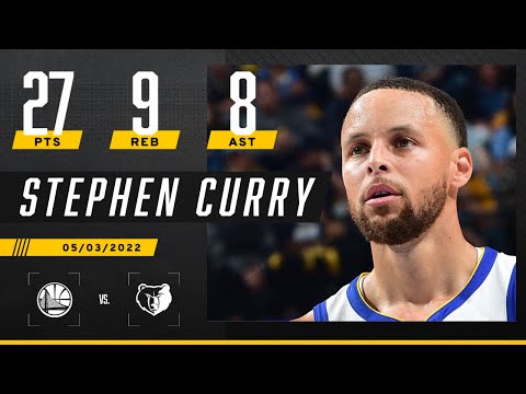 Steph Curry splashes fifth-straight 25+ PTS playoff game, 2nd-longest streak of career video clip