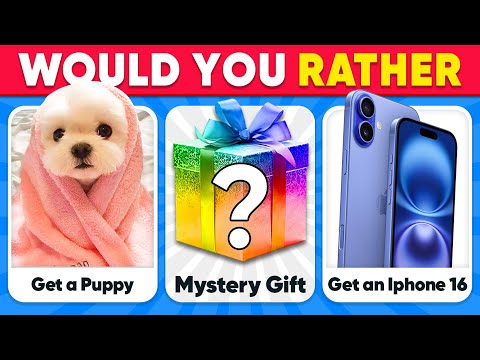 Would You Rather...? MYSTERY Gift Edition 🎁❓🤔 Quiz Kingdom