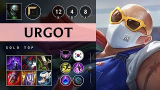 Urgot Top vs Vayne - KR Master Patch 25.15