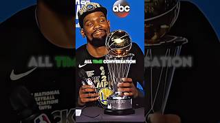 Kevin Durant said he deserves to be in the GOAT Debate ! Agree or Disagree? #shorts