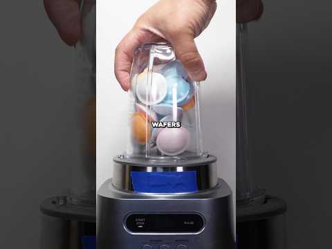Will It Blend? - UFO WAFERS #shorts