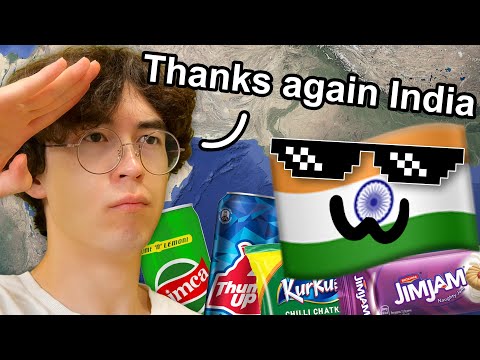 Trying MORE Food From India 🇮🇳