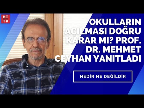 Okulların açılması doğru karar mı? Prof. Dr. Mehmet Ceyhan yanıtladı