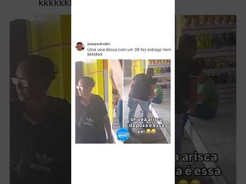 A trolagem com a caixão de papelão na senhora 🥡😂 #shorts #memes