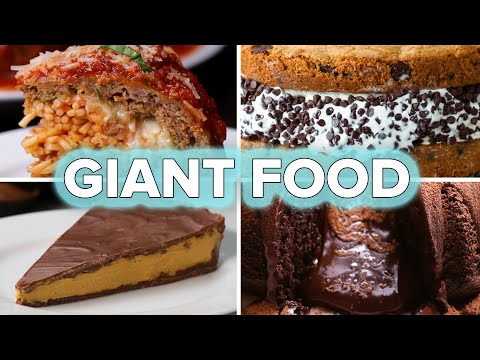 6 Giant Food Recipes
