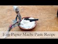 Making Paper Mache Paste