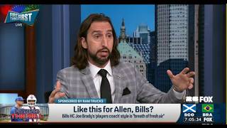 Josh Allen CRYING RUINED The Buffalo Bills? 😳 Nick Wright STUNS FIRST THINGS FIRST | NFL