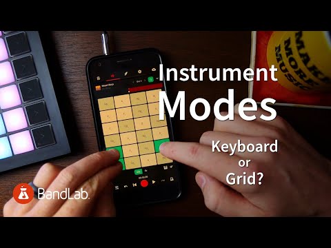 Instrument modes on BandLab: Grid or Keyboard? ft Eumonik