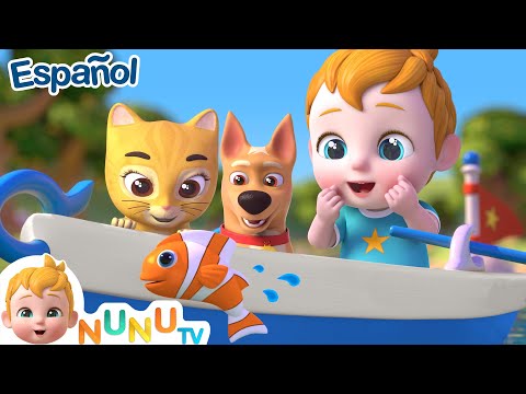 🚤 🚤 Rema, Rema, Rema tu Barco 🚤 🚤 | Canciones Para Niños | NuNu Tv Canciones Infantiles