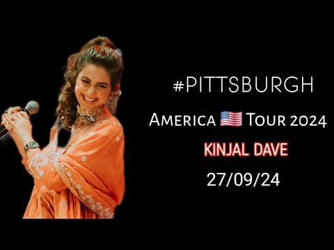 TODAY🔴LIVE AMERICA PITTSBURGH (27-9-2024) | KINJAL DAVE | GEETA RABARI HOUSTON | DALLAS | KANSASCITY