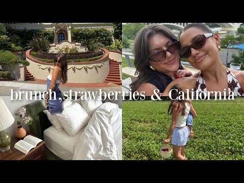 VLOG | girls day, strawberry picking & a bit of San Francisco!