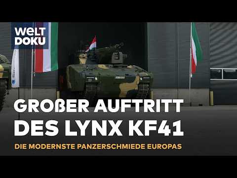 PANZER-SCHMIEDE: Härtetest für den Lynx KF41 – Rheinmetalls digitaler Schützenpanzer geht in Serie