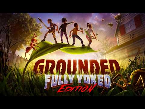 UPPER YARD Exploring with Messy | Grounded Multiplayer