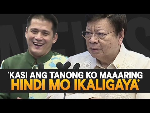 Senator Marcoleta interpellates Senator Padilla's privilege speech | DAE News Philippines