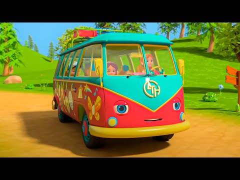 Wheels on the Bus + More Vehicle Songs & Rhymes for Kids