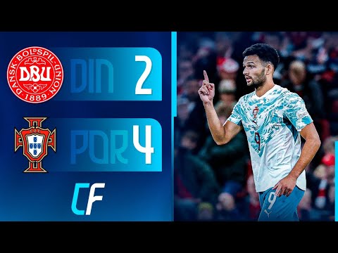✅ Sin CRISTIANO RONALDO, PORTUGAL DERROTÓ 4-2 a DINAMARCA y se acercó a <strong>los</strong> 1/4 de la <strong>NATIONS</strong> LEAGUE