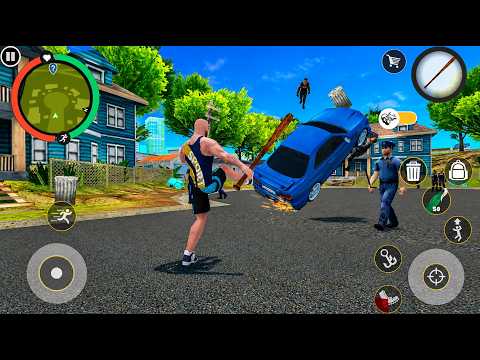 Rope Hero: Cheatground MOD Ultimate Sandbox Action Android GamePlay