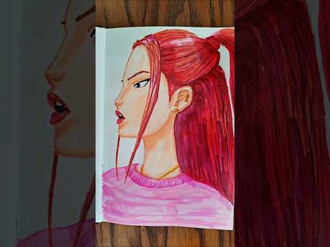 how to color Mira with markers