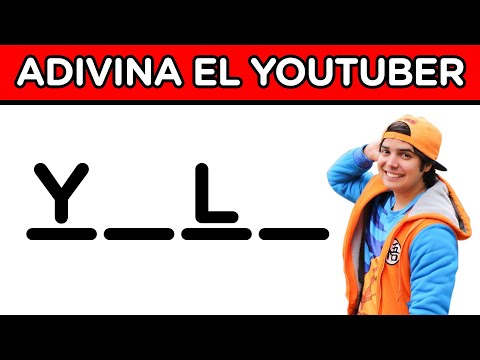 ADIVINA EL YOUTUBER CON 2 LETRAS | DIVIERTETE ADIVINANDO LOS YOUTUBERS | YOU OCIO