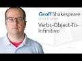 Infinitive Verb Patterns Explained