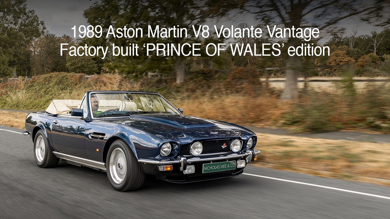 Podgląd wideo: Aston Martin V8 Vantage Volante (1989)