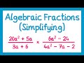 Simplifying and Factoring Expressions
