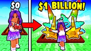 $0 to $1 BILLION With Only 4TH OF JULY SEEDS in GROW A GARDEN!