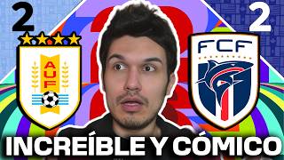 URUGUAY 2 CABO VERDE 2🔥MUNDIAL UNITED 2026🔥JUGÓ PEOR e IGUAL NO GANÓ🔥