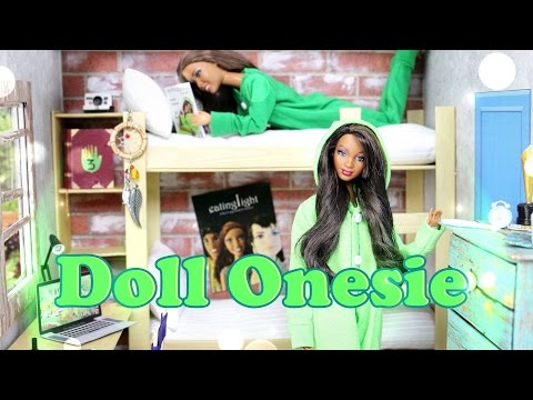 DIY - How to Make a Doll Onesie - Handmade - Doll - Crafts