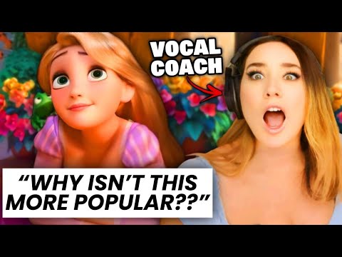 Vocal coach SHOCKED to WHEN WILL MY LIFE BEGIN - TANGLED@7DeadlyBananas