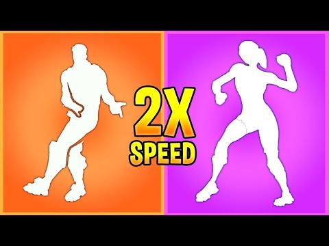 I played My Fortnite Emotes in 2x Speed and they sounded *BETTER*