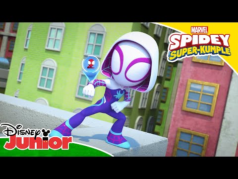 Zaginiona hulajnoga | Spidey i super-kumple | Disney Junior Polska