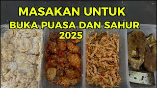 PILIHAN MENU BUKA PUASA DAN SAHUR 2025