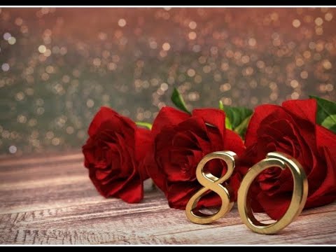 HAPPY 80th BIRTHDAY MOMMY VICKEE