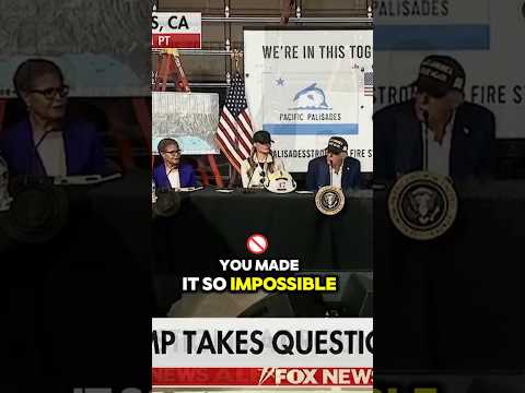 Trump EXPOSES California’s FAILED Leaders!