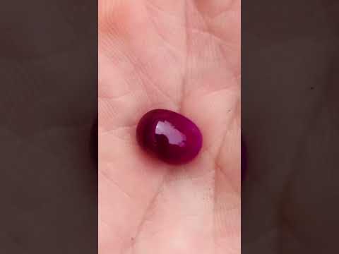 Rửa mắt buổi sáng viên Đá Quý Ruby Lục Yên 6.8carats  #ruby  #jewelry  #gem  #gemstone  #daquy