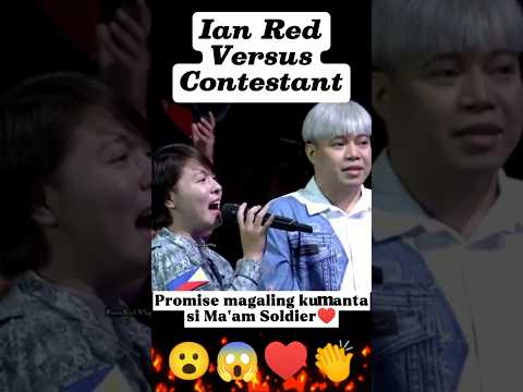 Ian Red Versus Contestant Soldier #eatbulagalatest #amazingvoice #ianred #awesomevoice #viaralshorts
