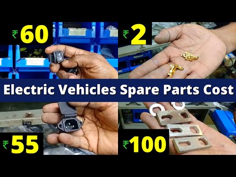 Electric Vehicles Spare Parts Cost in India - Part 1