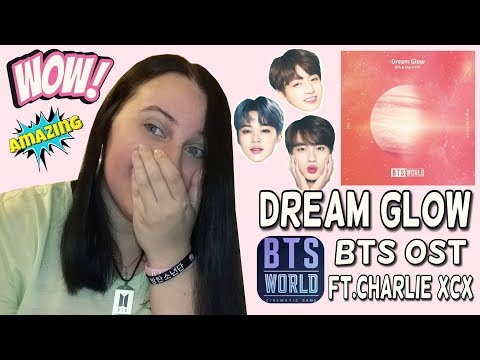 BTS Dream Glow Feat. Charli XCX REACTION - BTS WORLD GAME OST