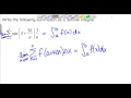 Understanding Definite Integrals and Riemann Sums