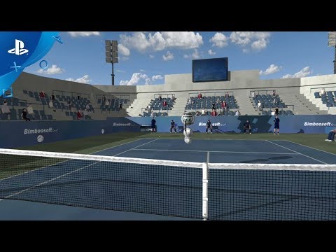 Dream Match Tennis VR - Online Multiplayer Reveal Trailer | PS VR