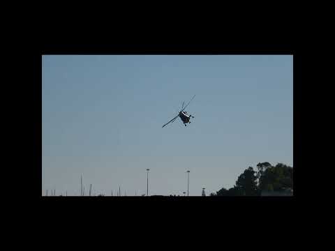 Westland Lynx MK95 Flyby and Return to Base | Oeiras Air Show 2024 #westlandlynx #portuguesenavy