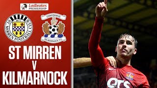 St Mirren 0-1 Kilmarnock | Late Millar goal keeps home side bottom | Ladbrokes Premiership