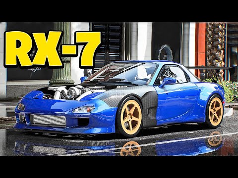 Compro Mazda RX-7 Modificado Para Arrancones En Gta Rp