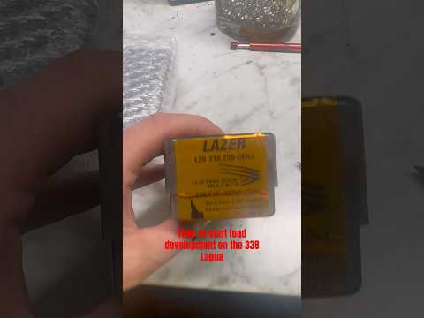 Time to start load development on the 338 Lapua!